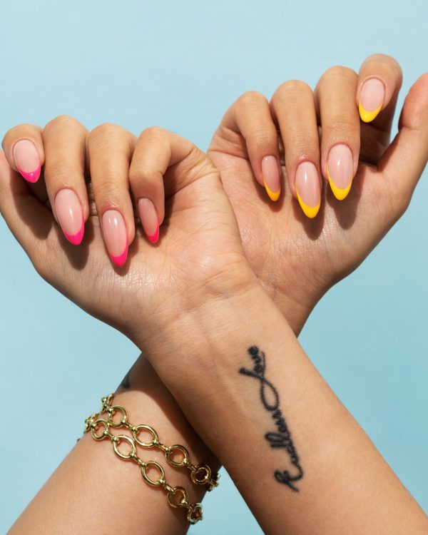 woman-showing-her-nail-art-fingernails
